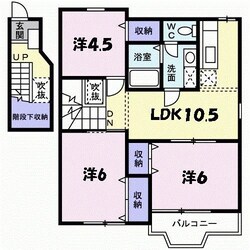 サニーハウス城西の物件間取画像